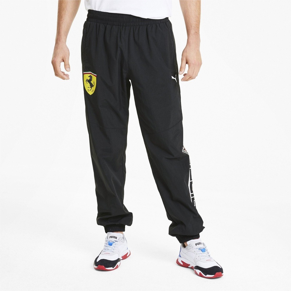 PUMA X Scuderia FERRARI Street Woven Men's Large Activewear Athleisure 596138-02 - Picture 2 of 16